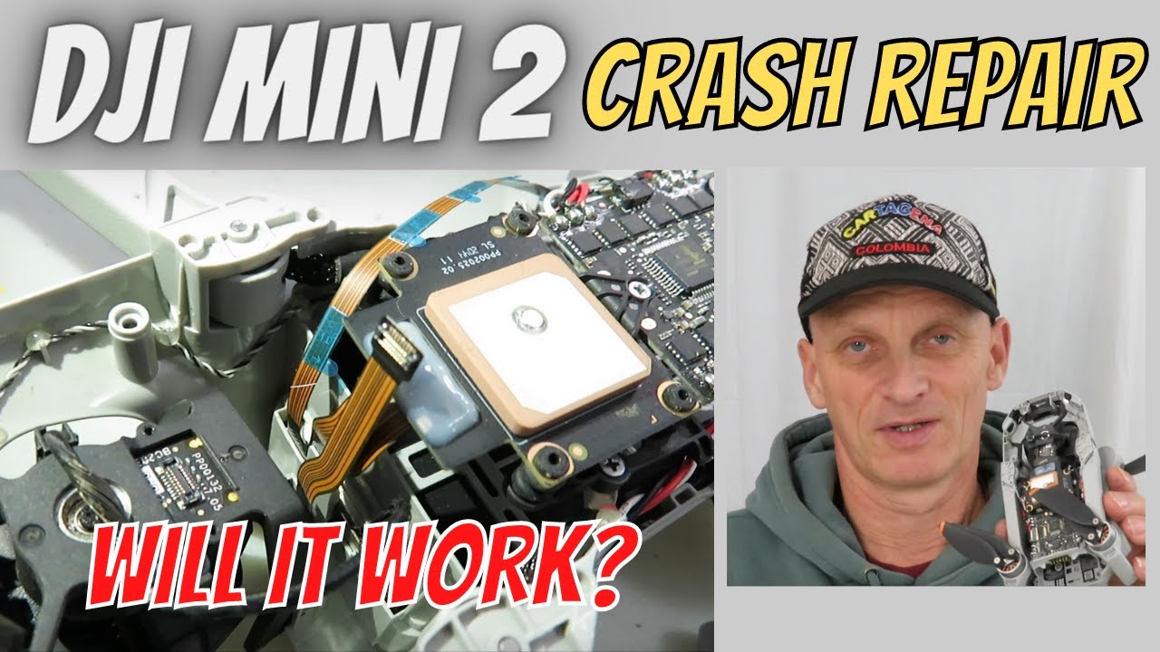 Как я отремонтировал свой DJI Mini 2 после падения