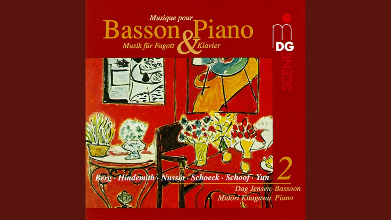 Variazioni su un' Arietta di Pergolesi for Bassoon and Piano
