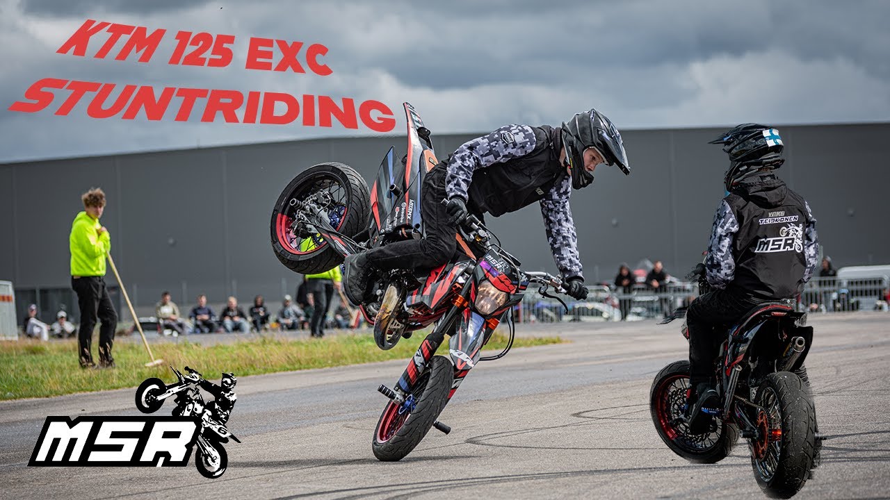 Konsta Teiskonen | ktm exc 125 summer stuntriding | msr