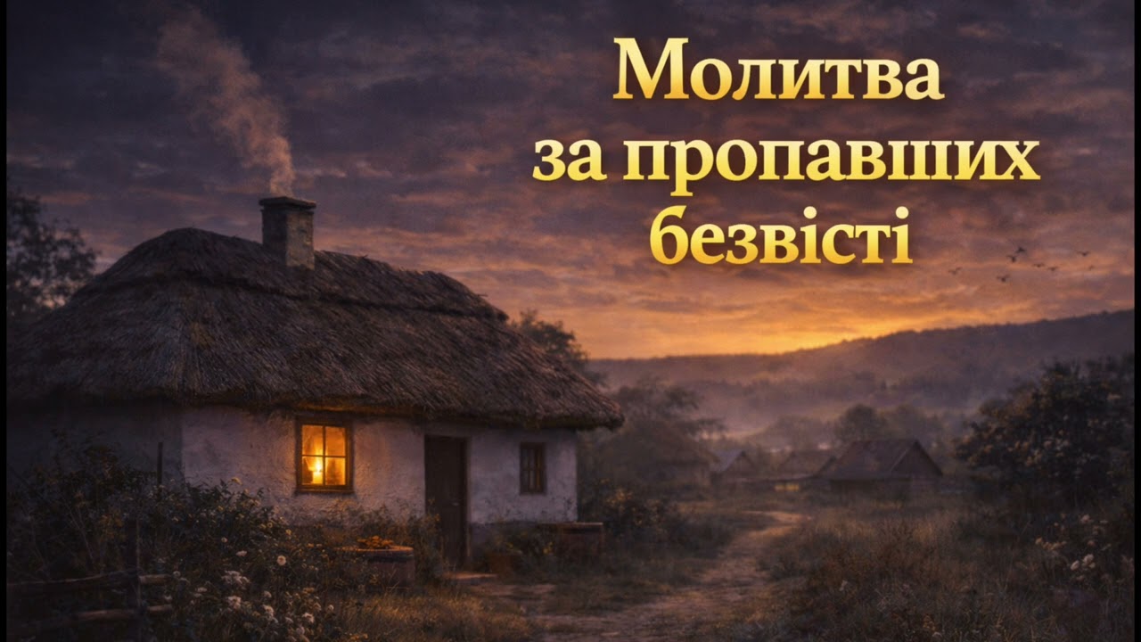 Молитва за тих, хто не виходить на зв’язок