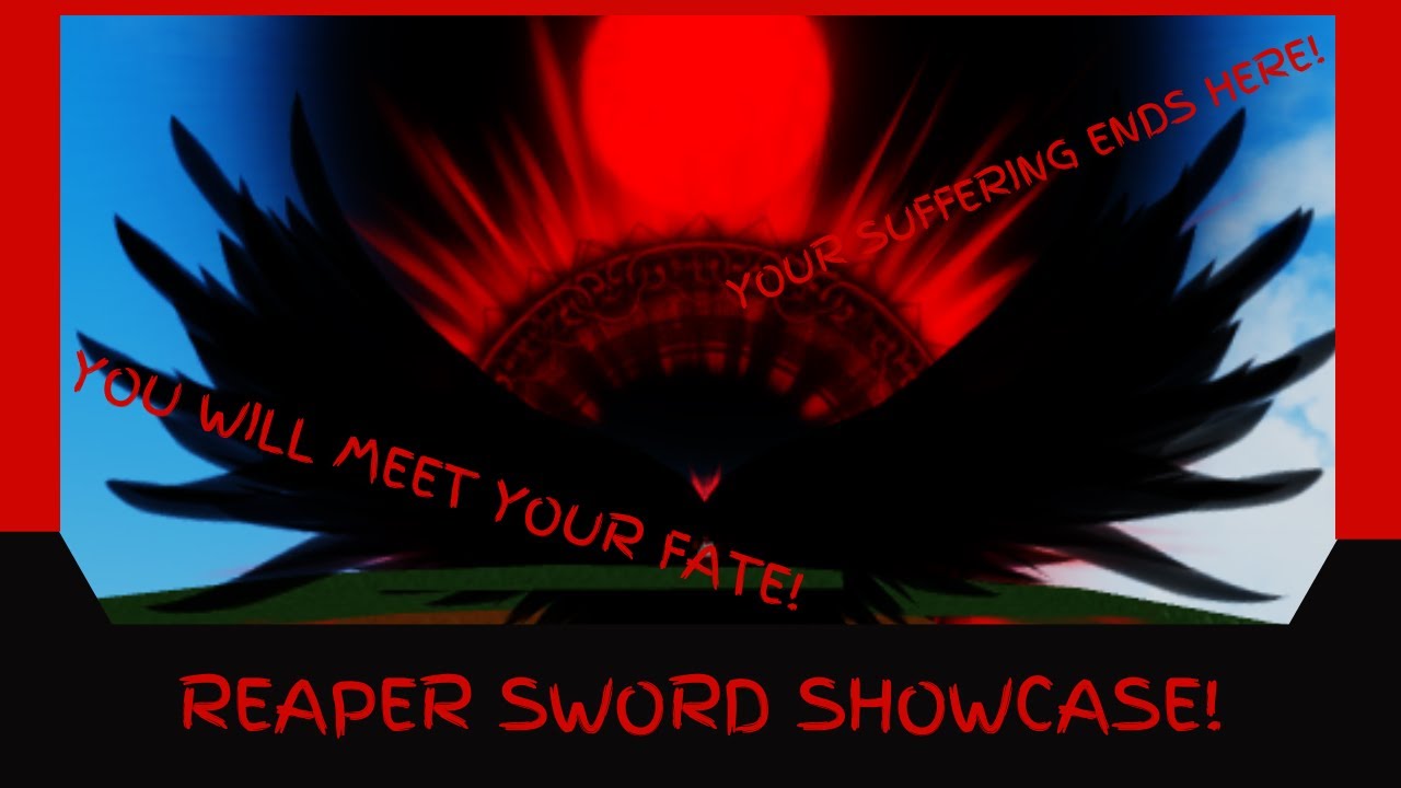 [NEW DESC] Reaper sword showcase! Killstreak Sword Fighting: The Finale
