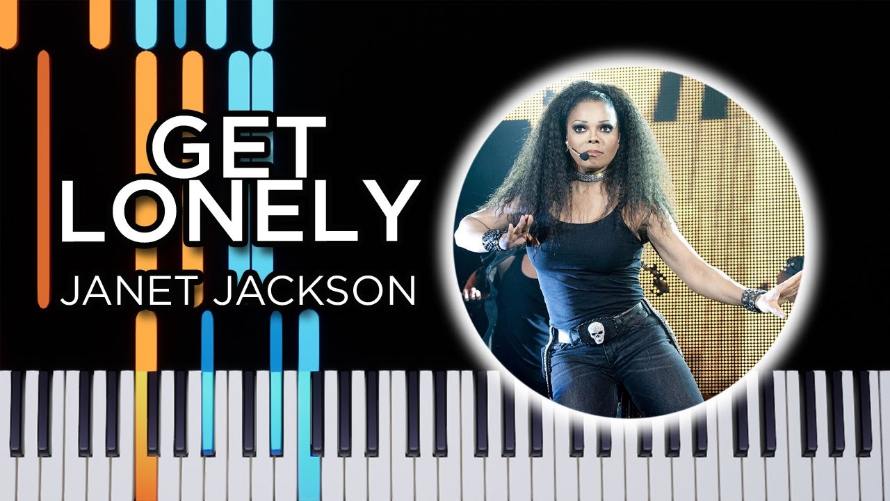 Get Lonely (Janet Jackson) - Piano Tutorial