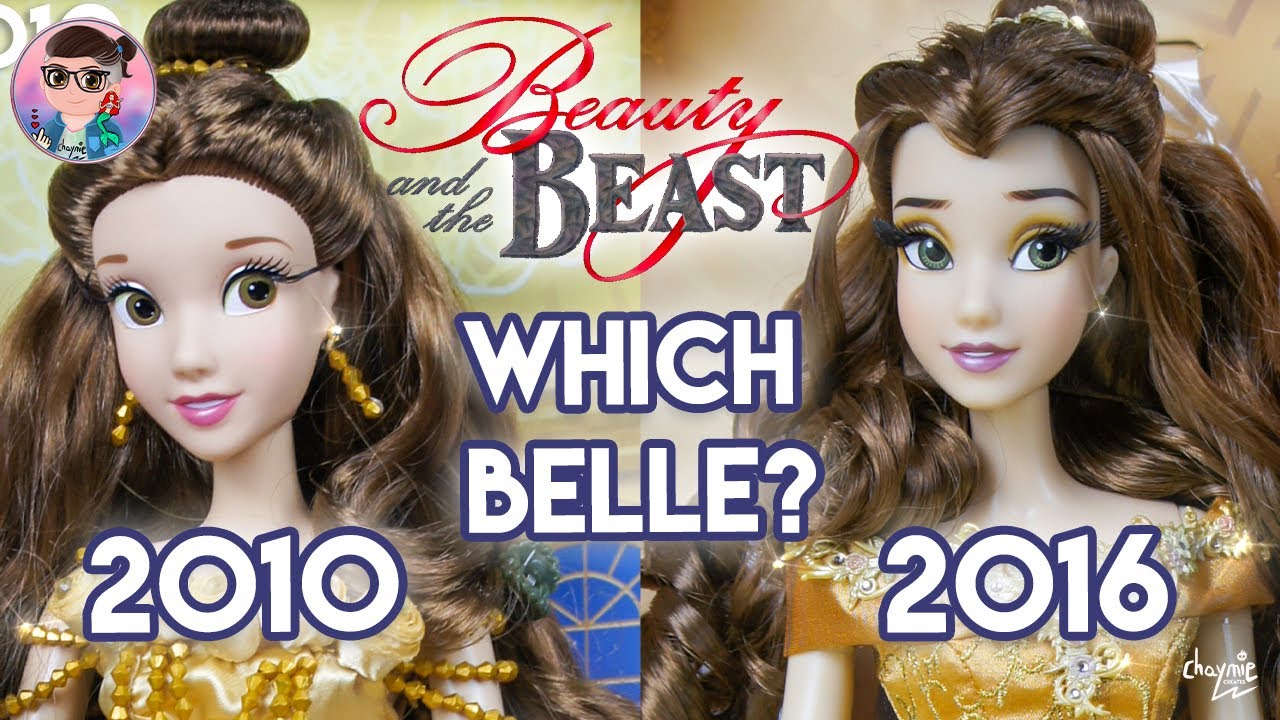 Platinum Edition Belle Doll & Limited Edition Belle Doll Comparison | Disney Beauty And The Beast