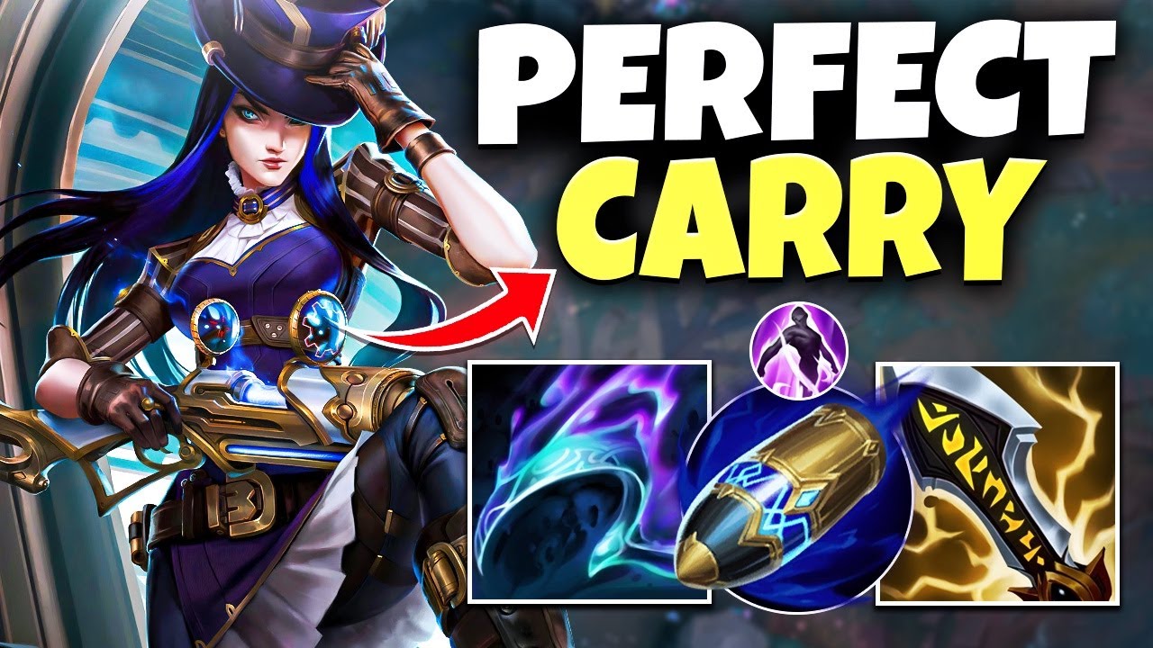 BEST CAITLYN BUILD TO START ONESHOTTING ENEMY CARRIES