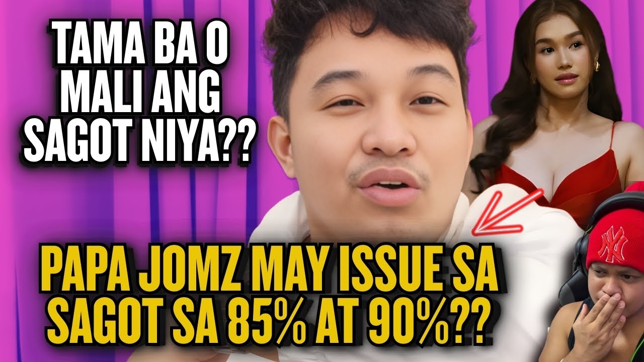 ⭕️HALA‼️SAGOT NI PAPA JOMZ MAY ISSUE SA IBA? TAMA NGA BA ANG PAGKAKASAGOT NIYA?
