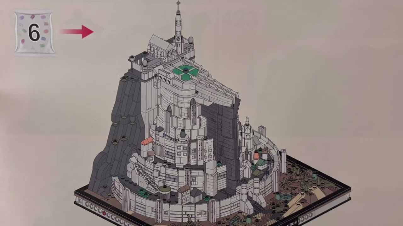 The City of Gondor (Bright Serenade) (PopPin 613035)