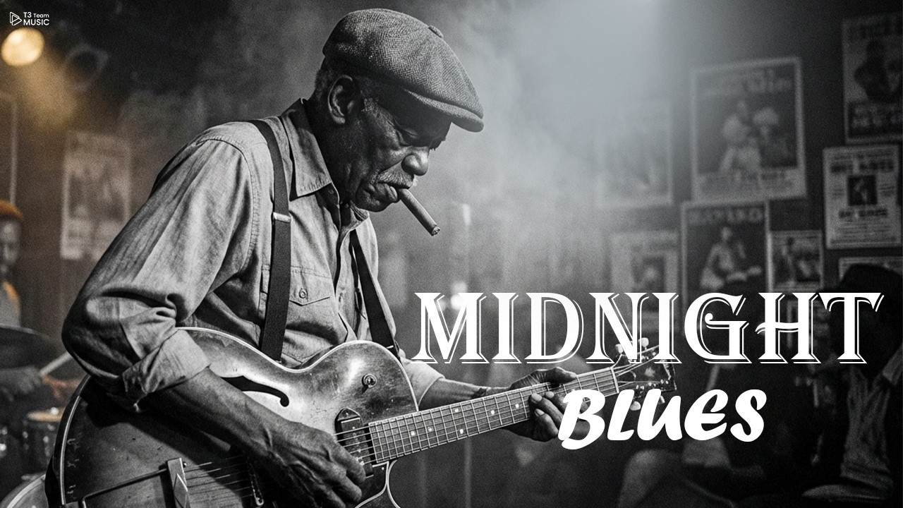 Midnight Vibes : Slow & Dark Electric Blues to Calm the Mind & Reflection Music