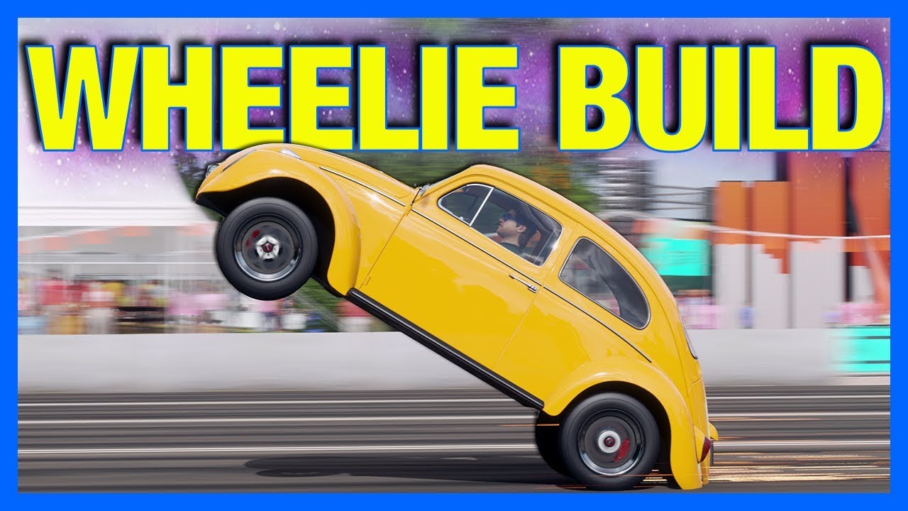 Forza Horizon 4 : VW Beetle Wheelie Build!! (How To Wheelie a Car in FH4)