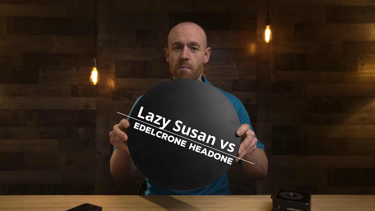 Product Turntable Lazy Susan vs Edelkrone HeadOne