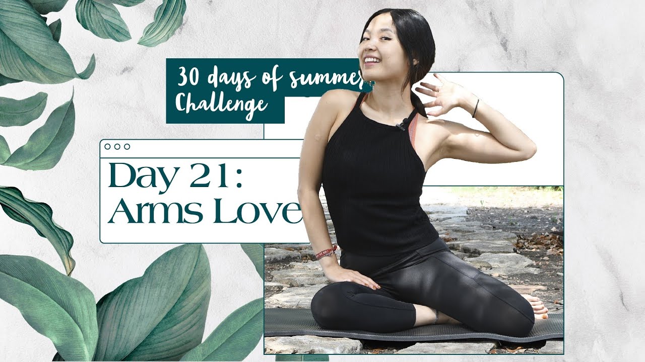 Day 21: Arms & Abs Pilates Home Workout | 30 Days of a Summer Pilates challenge