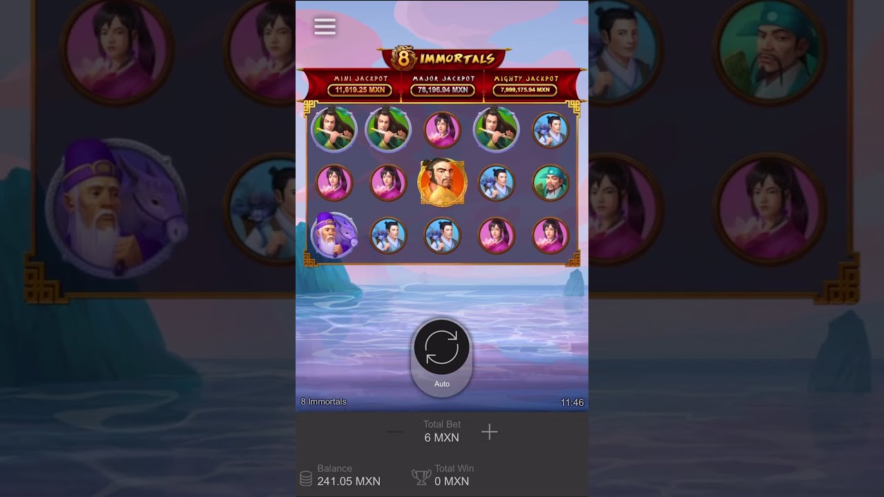 8 Immortals Slot BONUS BIG WIN ($18 Bet Spin) | Bet365 Casino App 🎰
