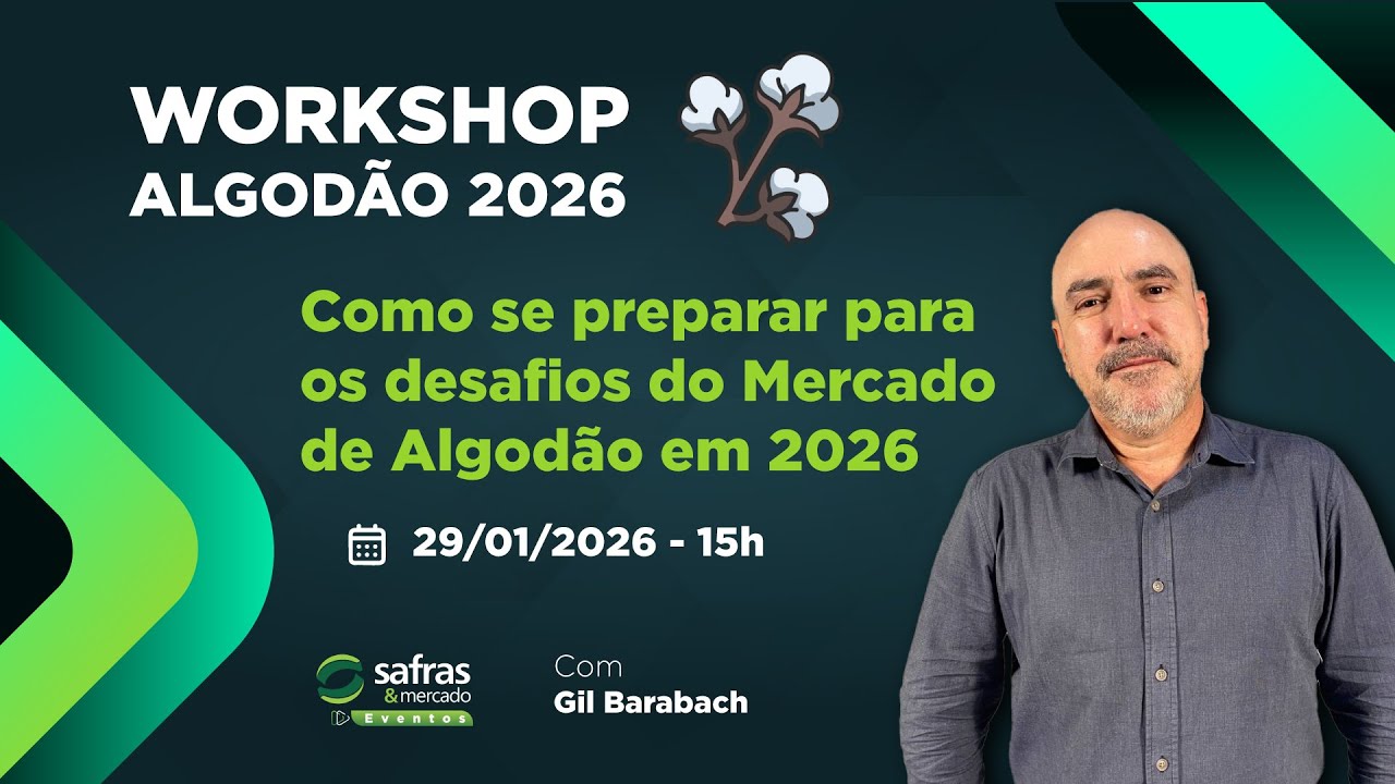 Como se preparar para enfrentar os desafios do mercado de Algodão em 2026