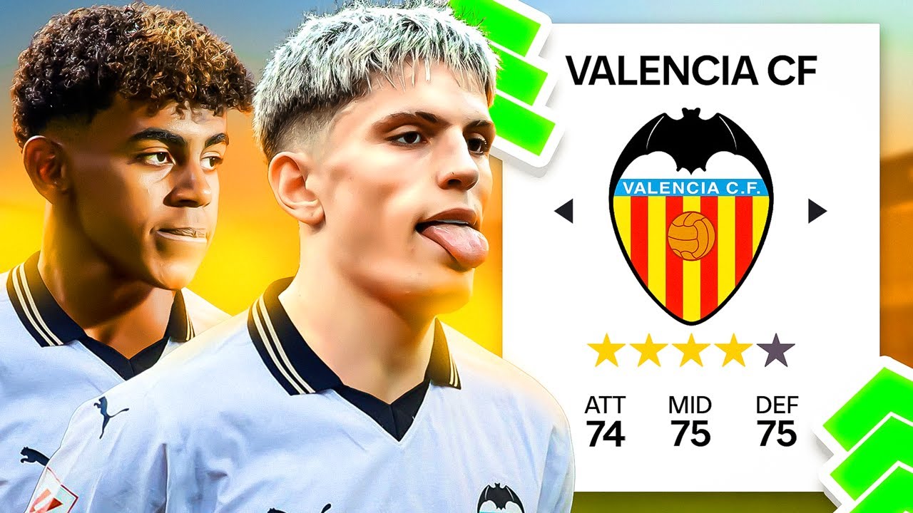 I Rebuilt Valencia In FC24