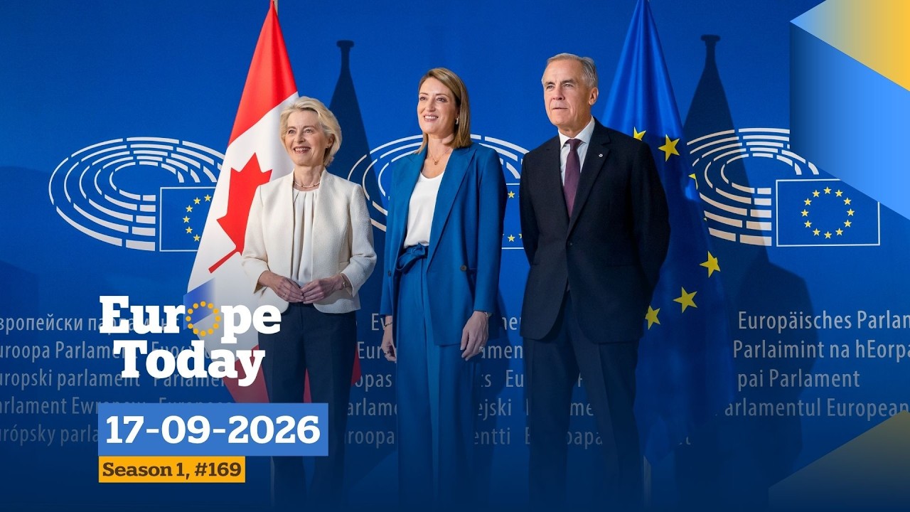 LIVE: Canadian PM Mark Carney addresses EU Parliament amid Trump's tariff threat | Europe Today #169