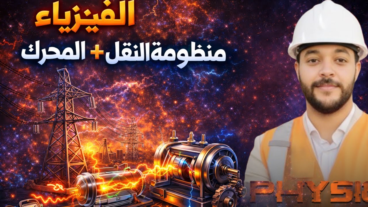 المحول (النقل) + المحرك  