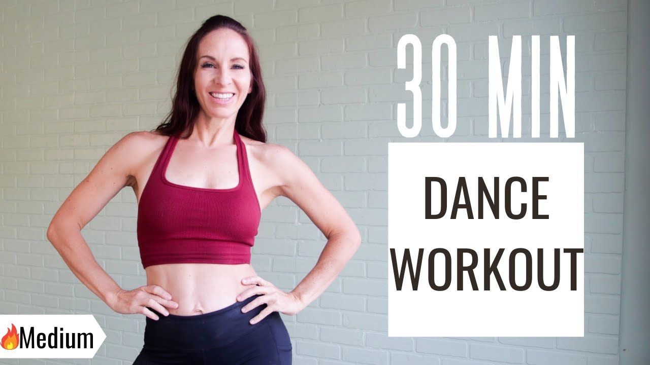 30 MIN DANCE CARDIO WORKOUT PARTY!  Have fun burning 3-400 calories.