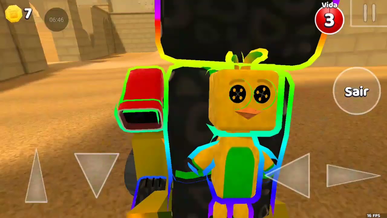 Daniel jogando Super Bear Adventure com clerisson