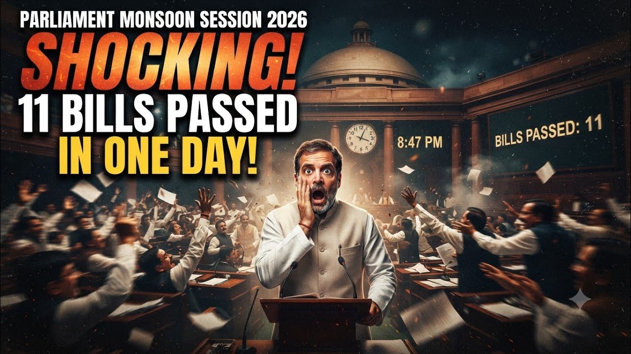 Parliament Monsoon Session 2026 Recap: 12 Bills Passed, Mostly Without debate 