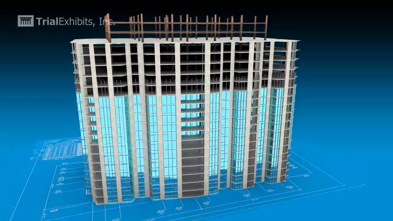 Blueprint Building Construction - 3D