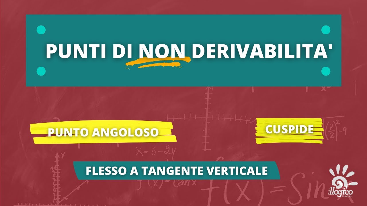 Punti di non derivabilità