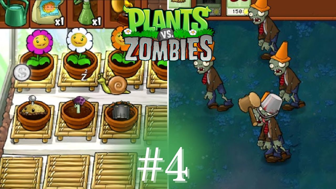 JUGAMOS EL MINIJUEGO DEL MARTILLO - PvZ (Plants VS Zombies) #4