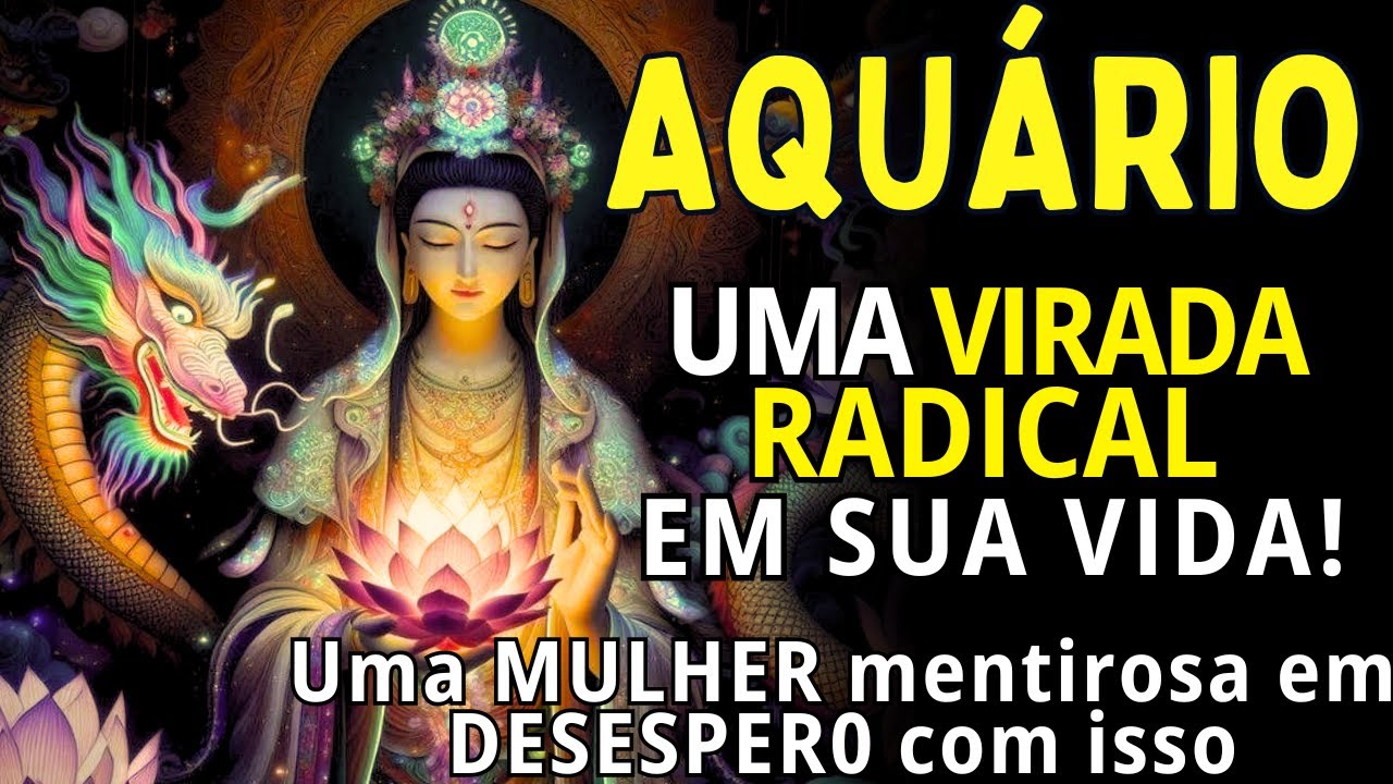 AQUÁRIO ♒ SE PREPARE PARA ESSA VIRADA RÁPIDA!😱 UMA MULHER MENTIROSA CHORA🔥 SEU NOME SENDO ABENÇOADO