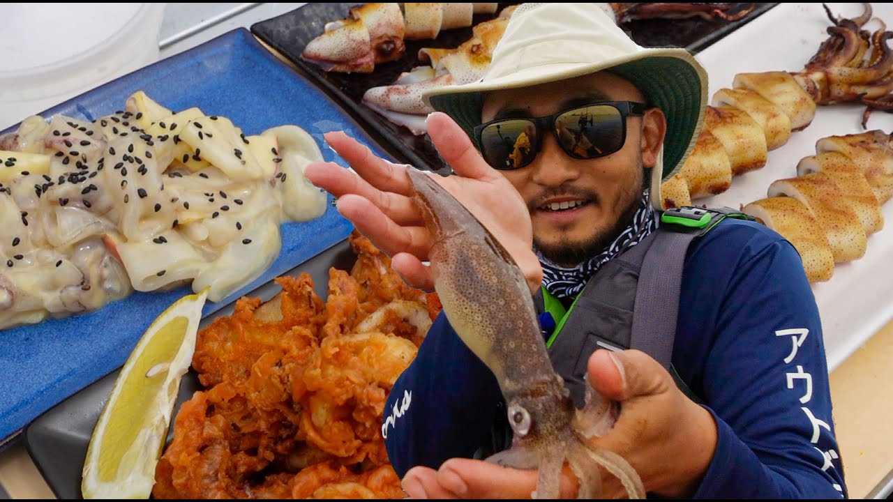 BEST TASTING SUSTAINABLE SEAFOOD | Catch And Cook Squid 3 Ways
