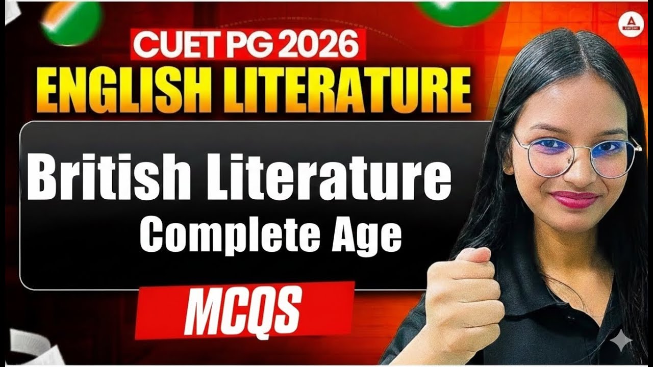 English Literature | British Literature Complete Age MCQs