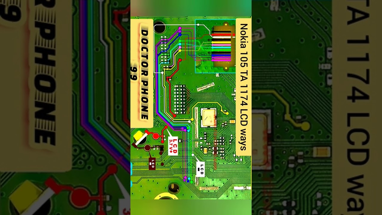 NOKIA 105 TA 1174 LCD display ways jumper solution 💯 @DOCTORPHONE99