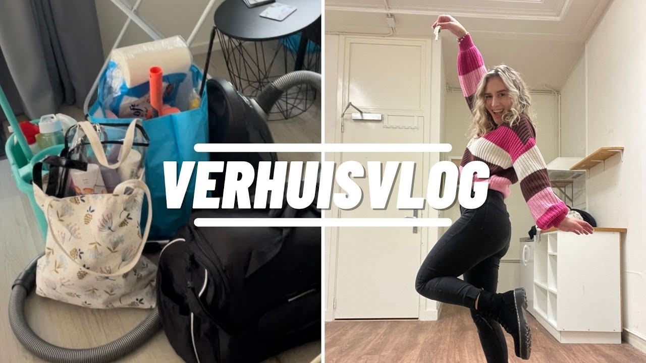 IK GA WEER VERHUIZEN!! // VERHUISVLOG 3 🏠