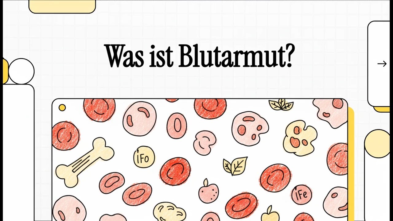 Was ist Blutarmut? (An&auml;mie) | EINFACH ERKL&Auml;RT