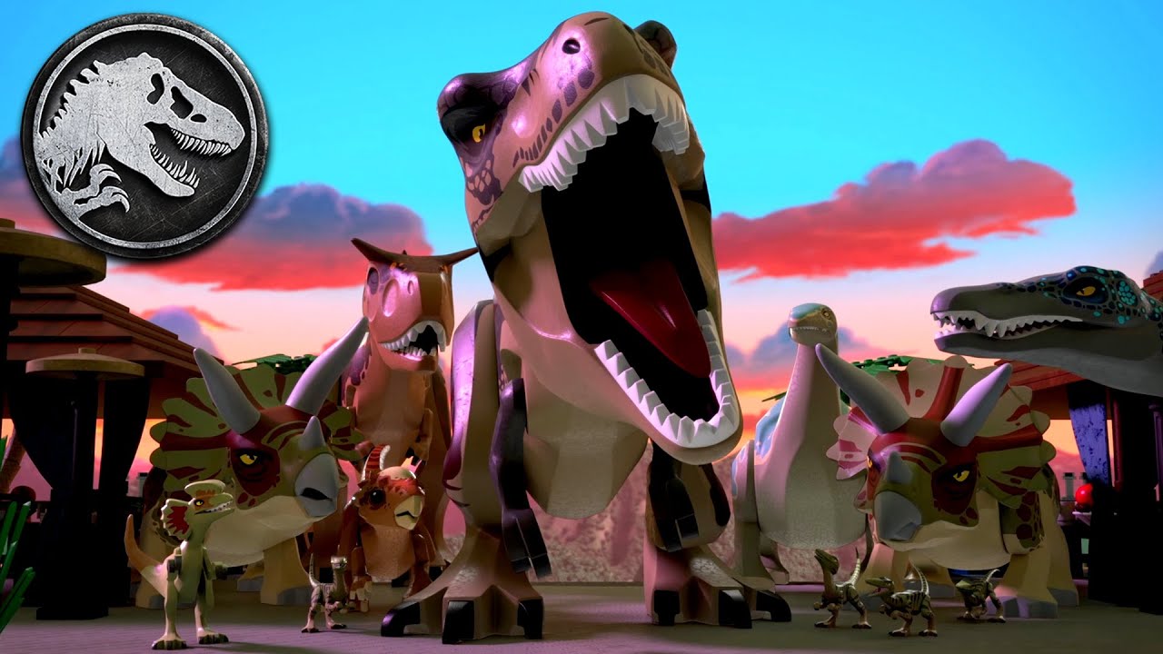 🌋 Echter Dinosaurier gegen Mech-Anzug | LEGO JURASSIC WORLD: DIE LEGENDE DER INSEL NUBLAR