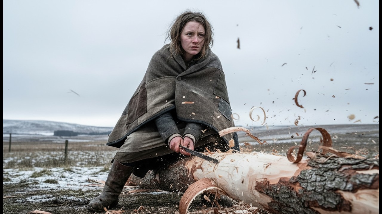 She Hid Her Firewood INSIDE Her Floor Ditch — Until It Heated Her Cabin For Free