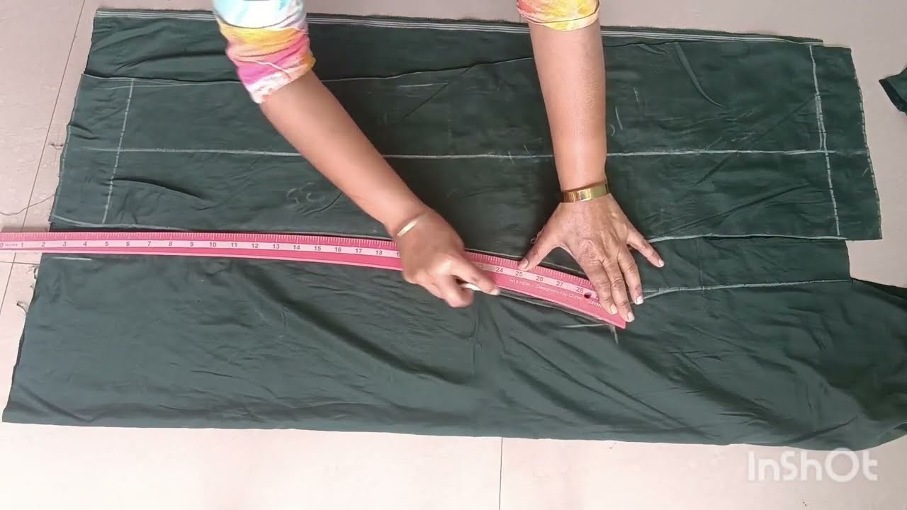 2 metre kapde mein trouser cutting //ladies trouser pant ki cutting kaise karen 
