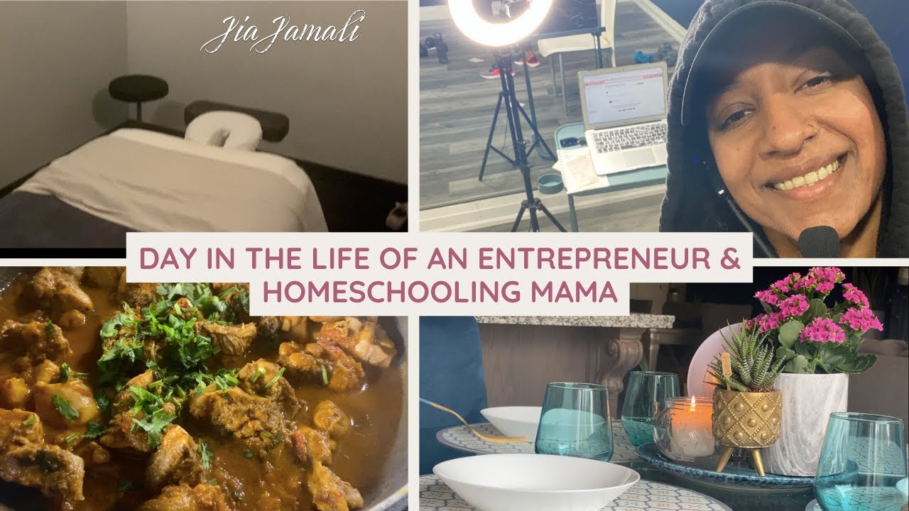 Silent Vlog | DAY IN THE LIFE of an Entrepreneur & Homeschooling Mama  | Mindful Slow Living