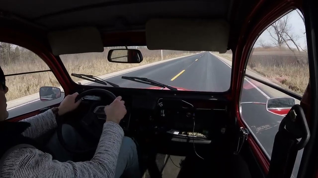 Citroen 2cv - first proper drive