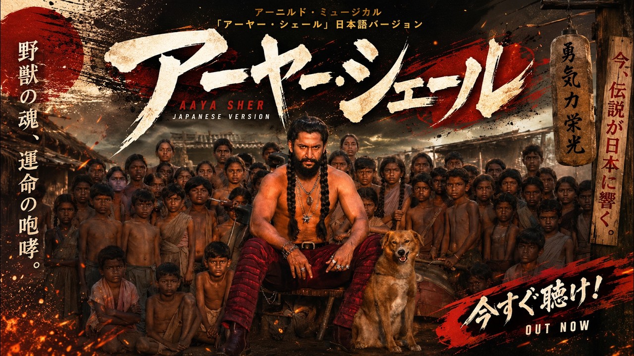 Aaya Sher - Japanese Version | The Paradise | Natural Star Nani | Anirudh ravichander