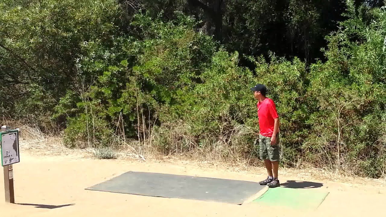 Disc golf San Diego Open 2013.Awesome 646ft birdie