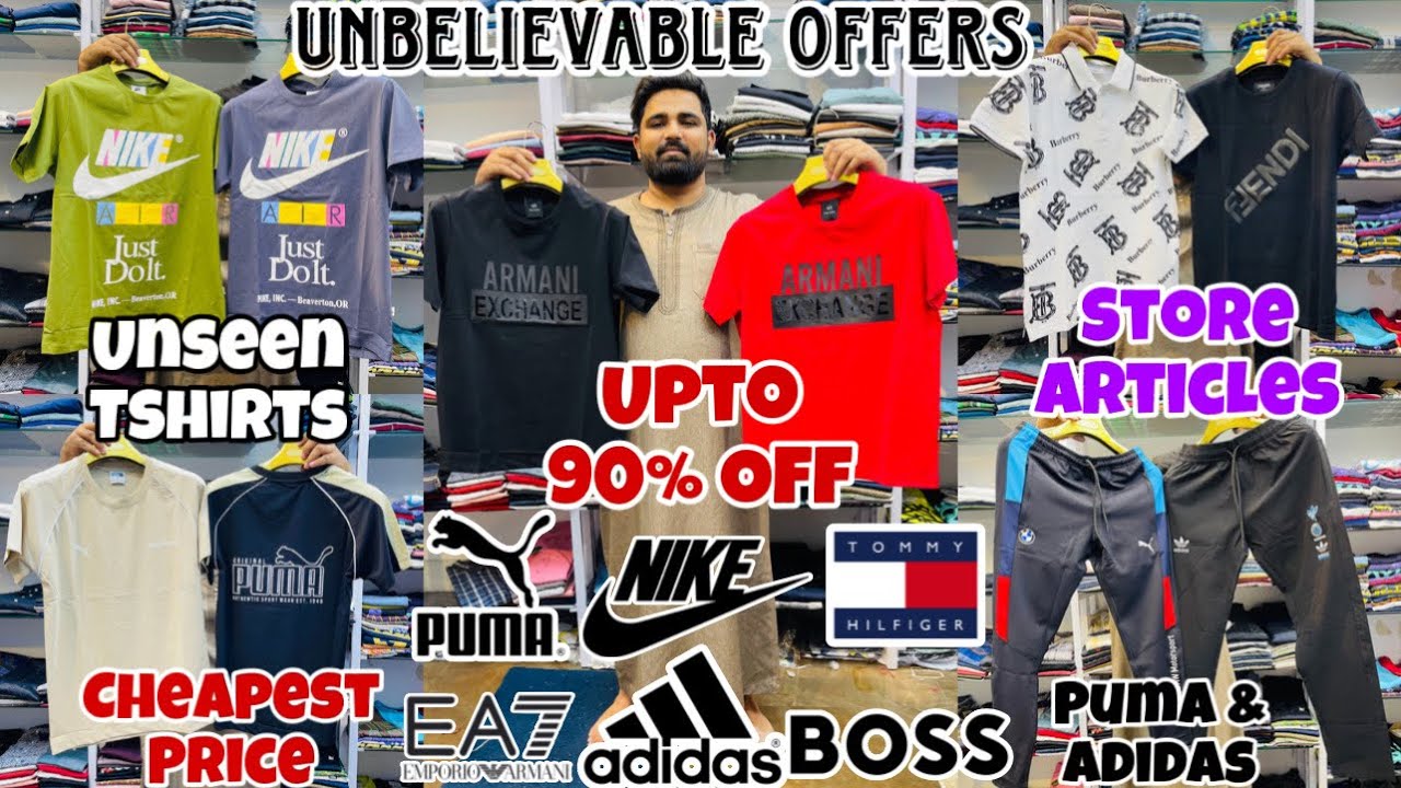 Unbelievable Offers 😱 | Upto 90% Off | Tshirts,Poloneck,Shirts,Jeans | Branded Clothes in Mumbai