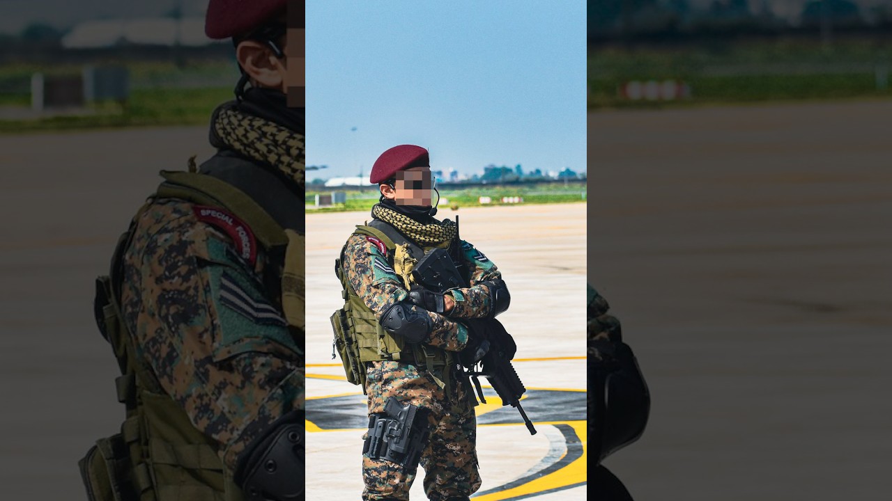 The Garud Special Forces of the 🇮🇳 Indian Air Force,  MiG-21 retirement ceremony