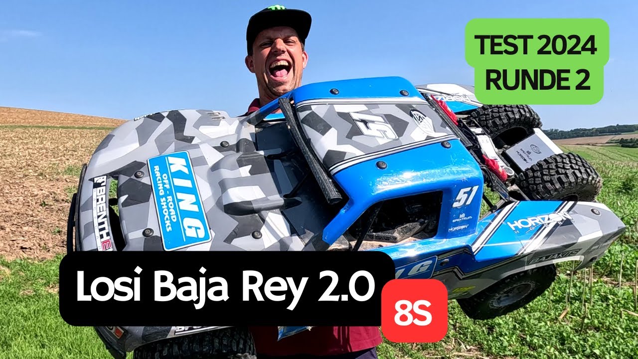 Losi Baja Rey 2.0 wir testen den 8S zum zweiten Mal 💪🏼🥰