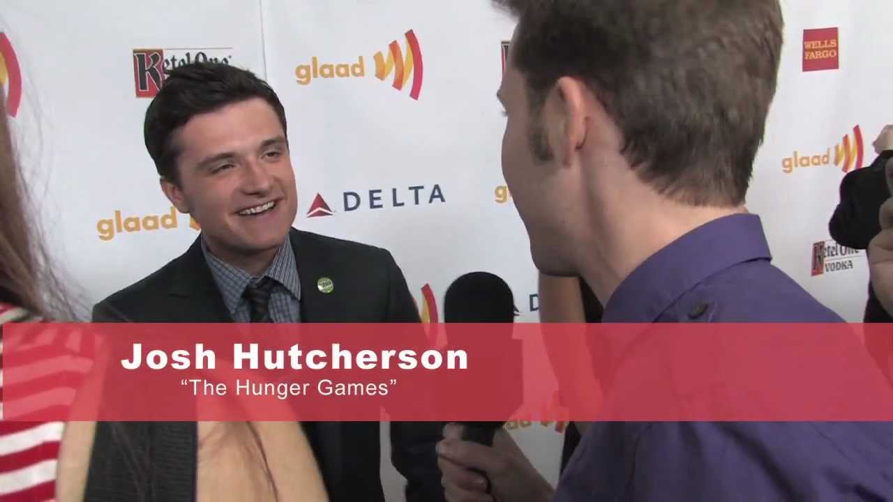 Josh Hutcherson at The GLAAD Awards