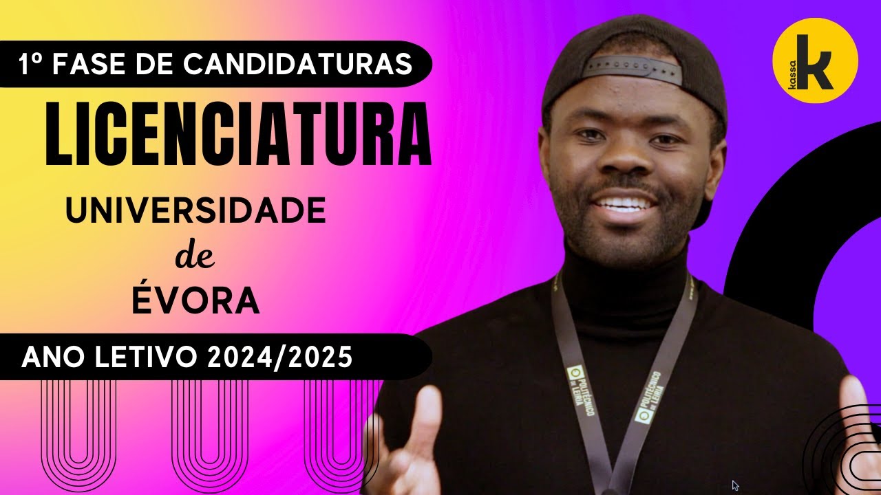 Candidaturas Disponíveis - Universidade de Évora