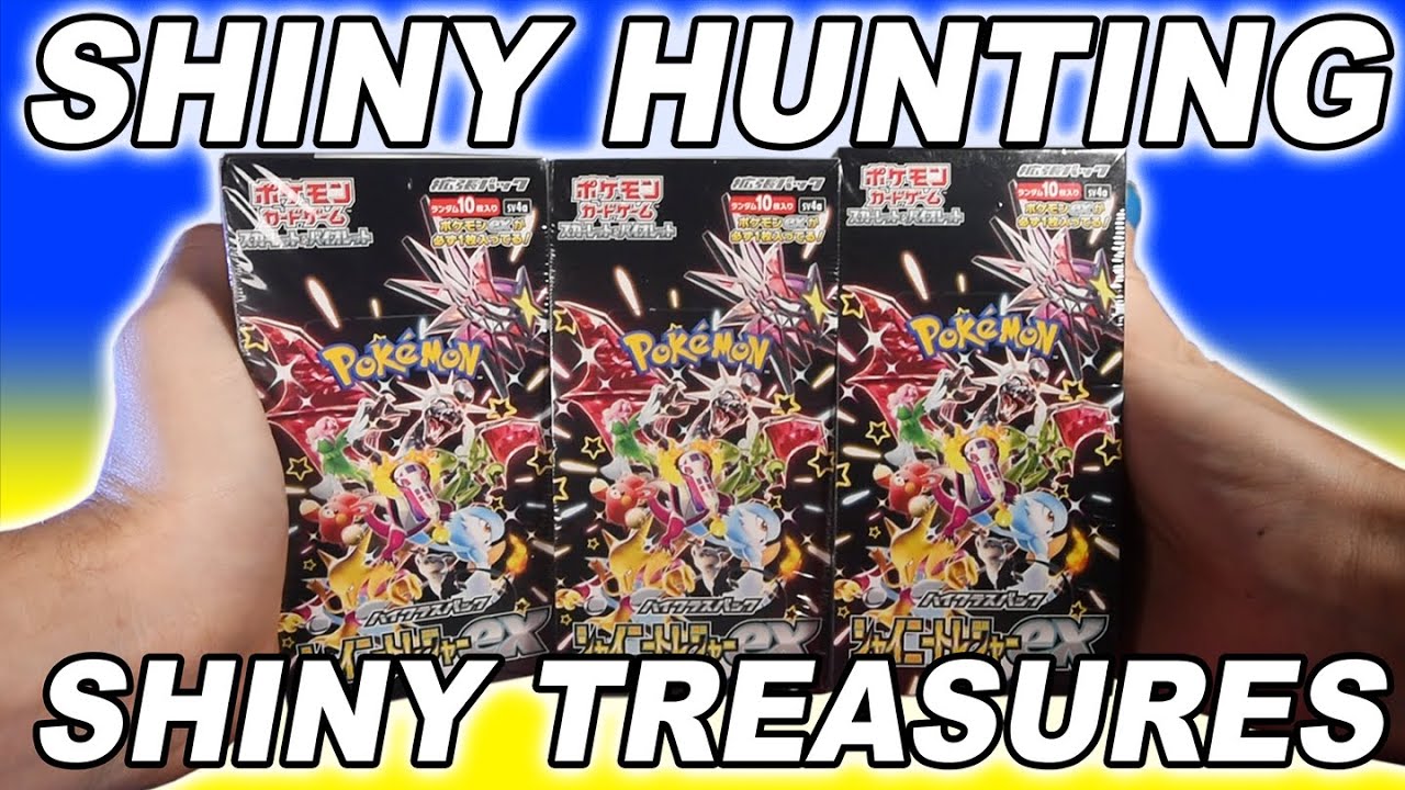 Opening 3 Shiny Treasures Ex Booster Boxes!