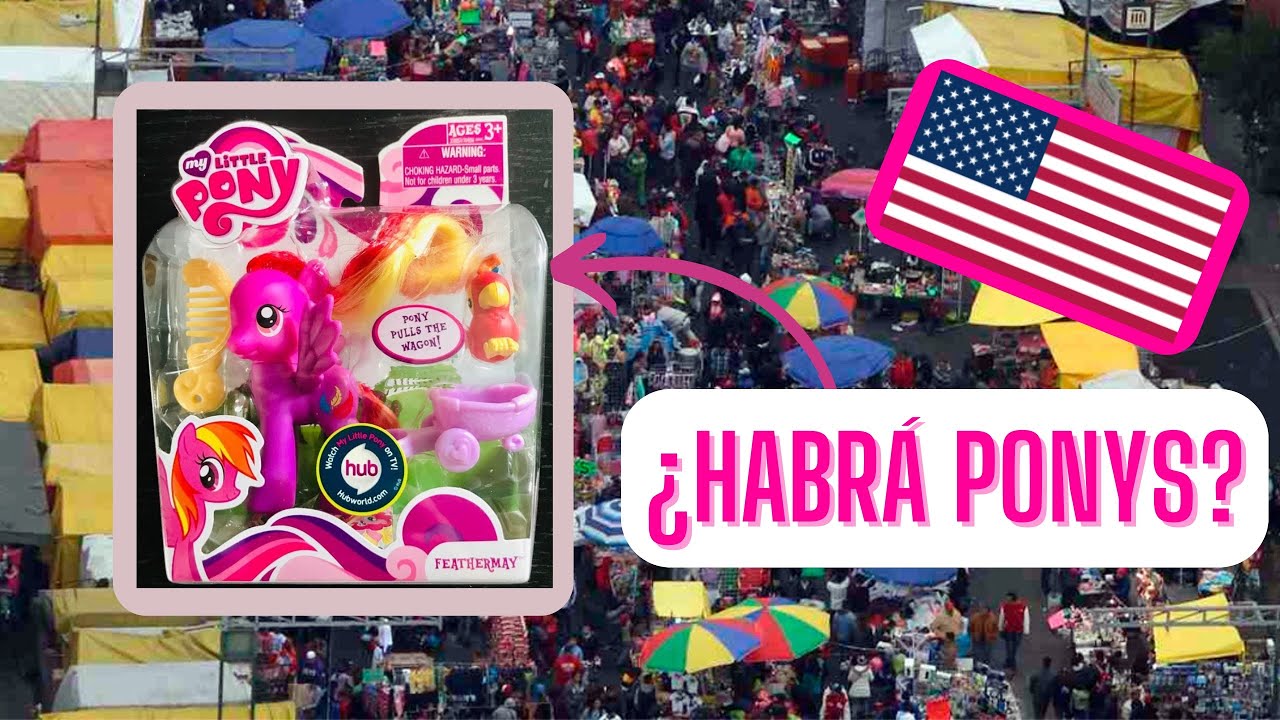Cazando ponys en un tianguis de USA! | VLOG MLP #2