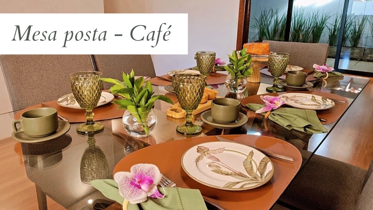 Como montar mesa posta de café e dicas simples para deixar  sua mesa linda | MULHERES ATUAIS 