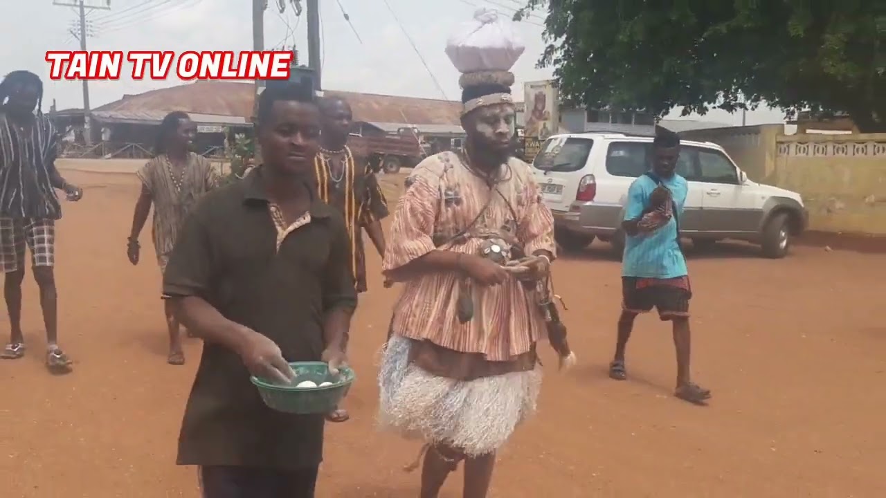 Cultural Display at Seikwa in Tain District of Bono Region