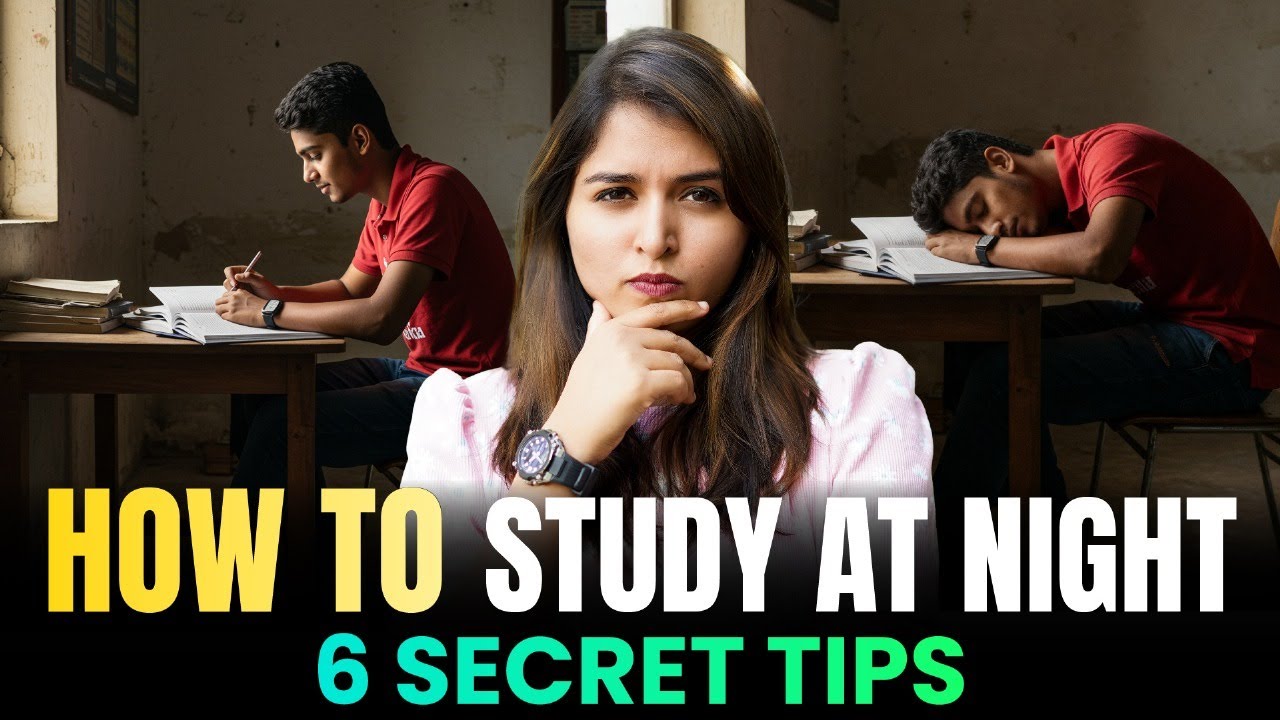 നിങ്ങളുടെ പഠനരീതി ശരിയാണോ ? 🌙 6 Secret Tips to Study at Night Effectively! Exam Winner