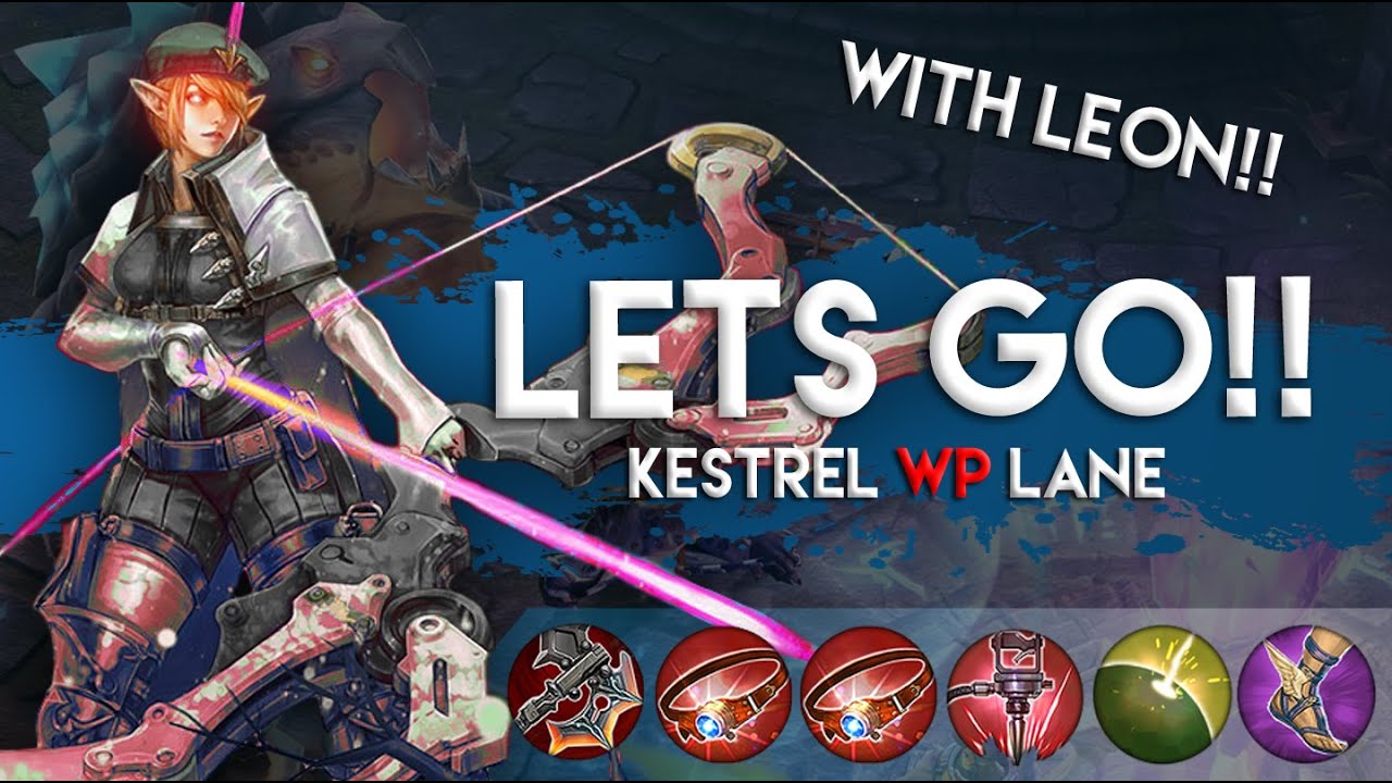 Vainglory - Road to Vainglorious S4 Ep7:  Kestrel |WP| Lane Gameplay |Update 1.17|