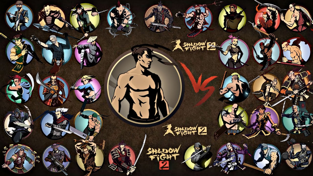 Shadow Fight 2 Shadow vs All Bodyguards